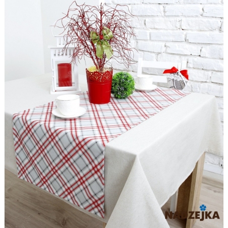 Дорожка на стол Шотландка