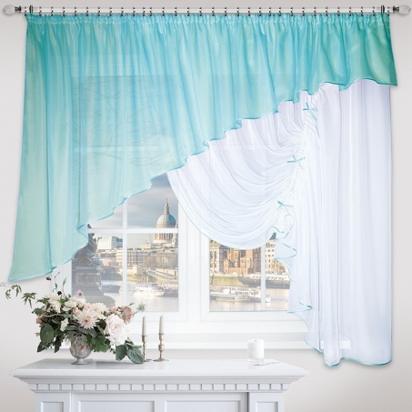 Шторы Джульетта на ленте правая
