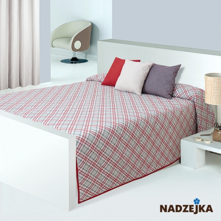 Покрывало Шотландка двуспальное