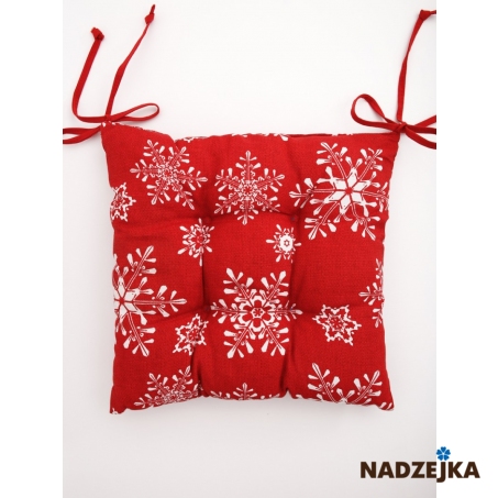 Подушка для сидения Снежинка