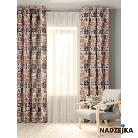 Шторы Майолика на люверсах
